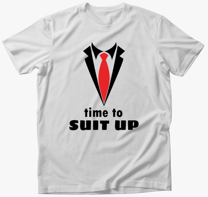 time to SUIT UP majica