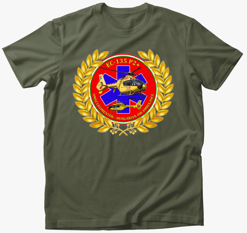 EC-135 helikopter majica