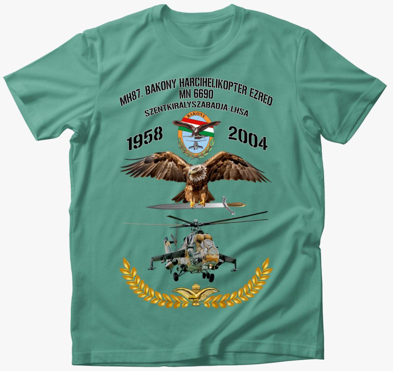 MH 87. Bakony Harcihelikopter Ezred 5 majica