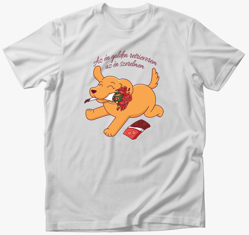 Szerelmes retriever majica