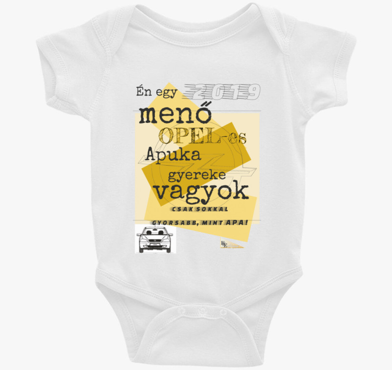 Opel-es apuka gyereke majica