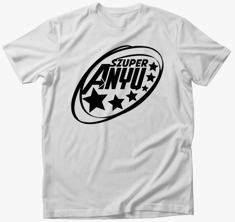 Szuper mama sem feliratos majica