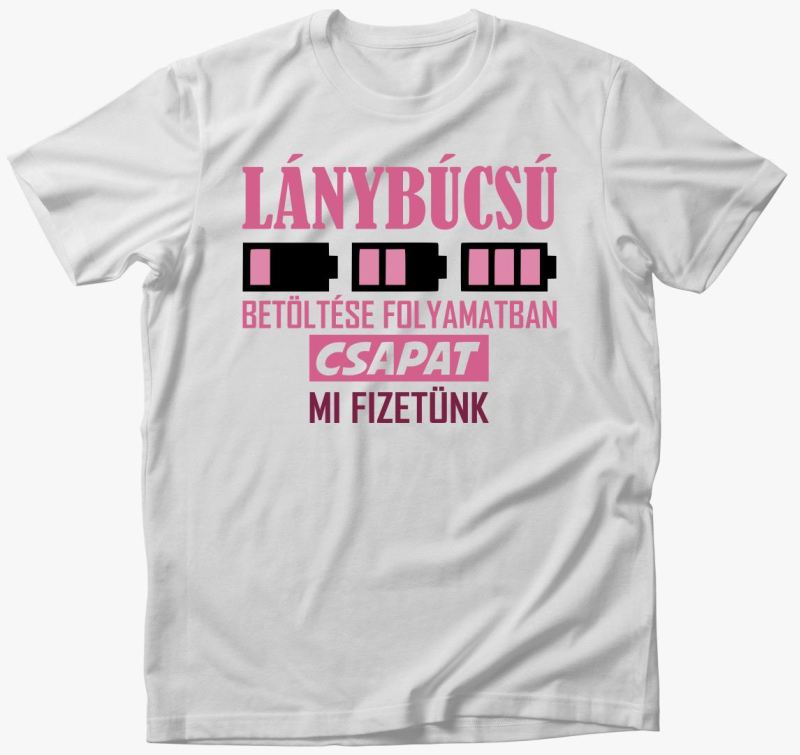 folyamatban Csapatnak majica