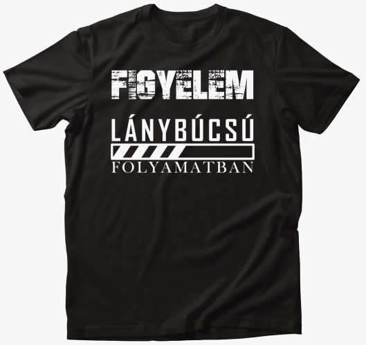 Figyelem folyamatban majica