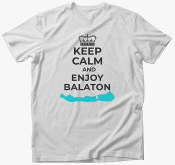 Keep calm and enjoy Balaton majica