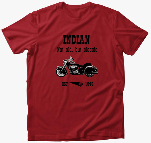 Klasično Motor Majica