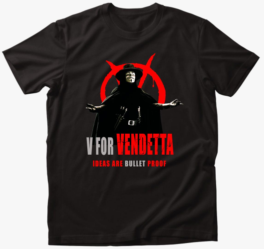 V for vendetta 2 majica