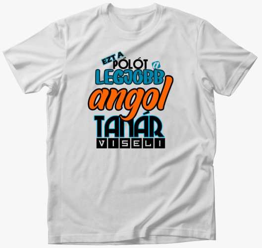 Angol učitelj majica