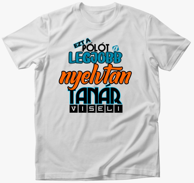 Nyelvtan učitelj majica