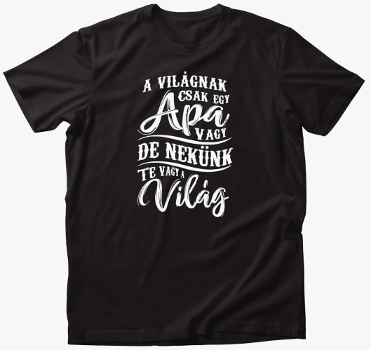 csak oče ali de te ali majica