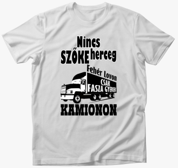 Nincs herceg csak fasza gyerek kamionon majica