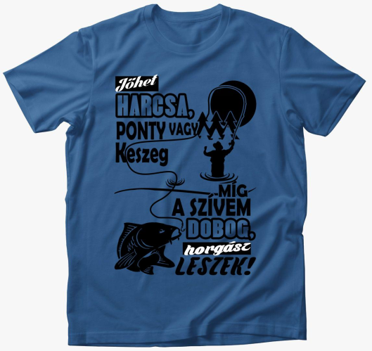 harcsa ribič majica