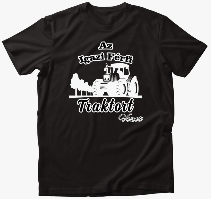 igazi traktort vezet