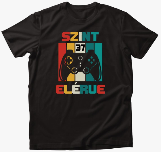 Gamer szint majica