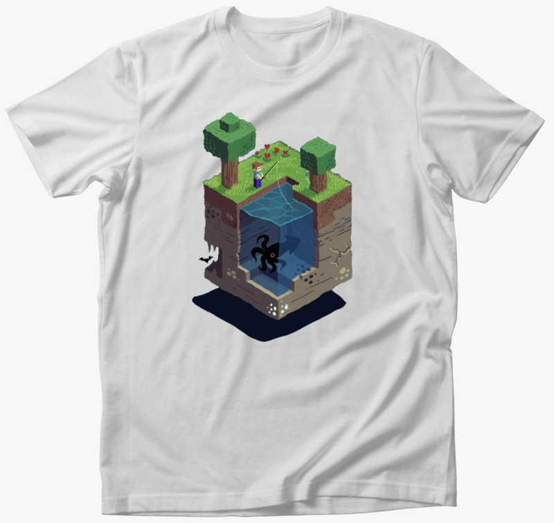 Minecraft Block majica