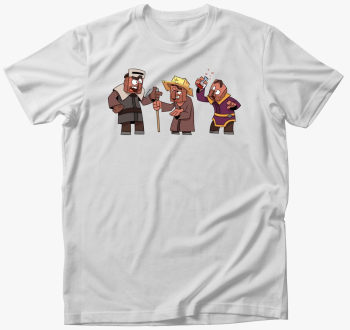 Minecraft falusiak majica