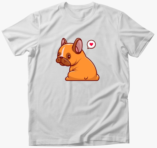 francia bulldogos majica