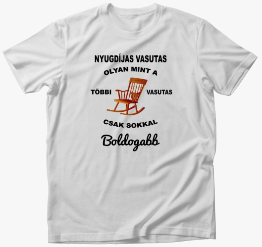 Upokojeni železničar majica