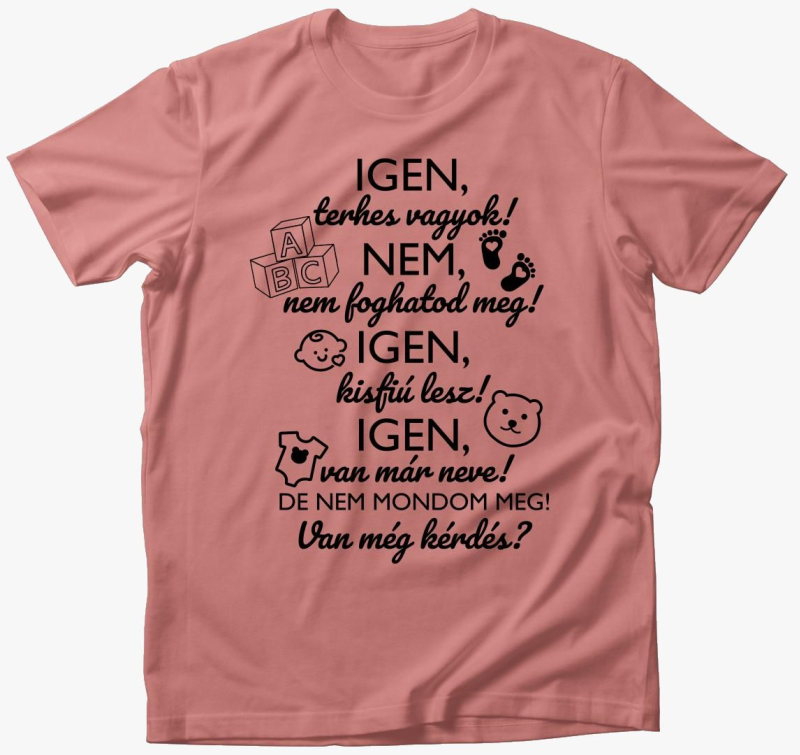 IGEN, terhes sem! majica