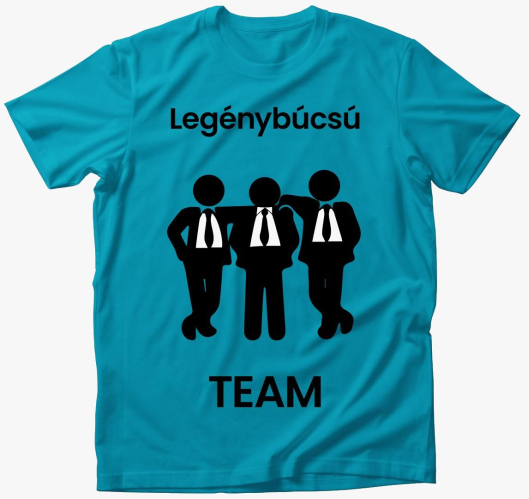 team - csapat majica