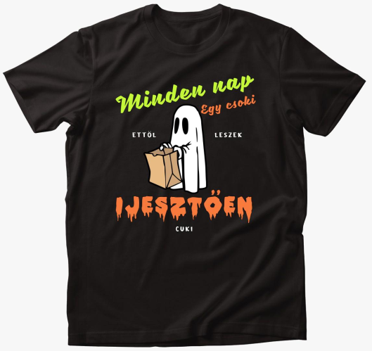 Cuki szellem halloweeni majica