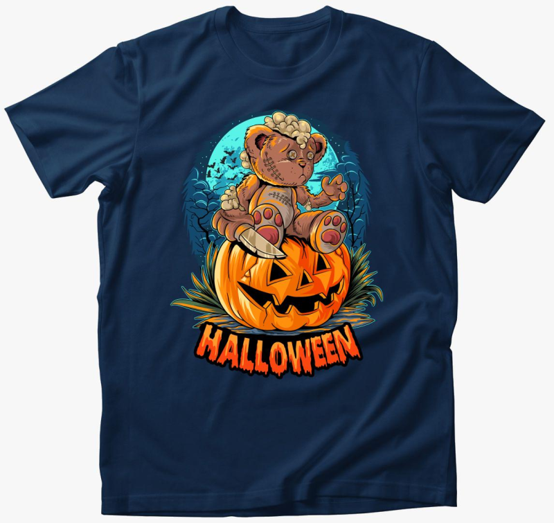 Teddy macis halloweeni majica