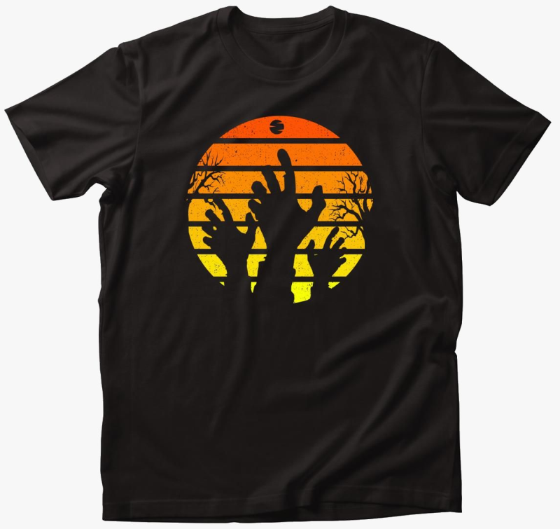 Zombi naplemente majica