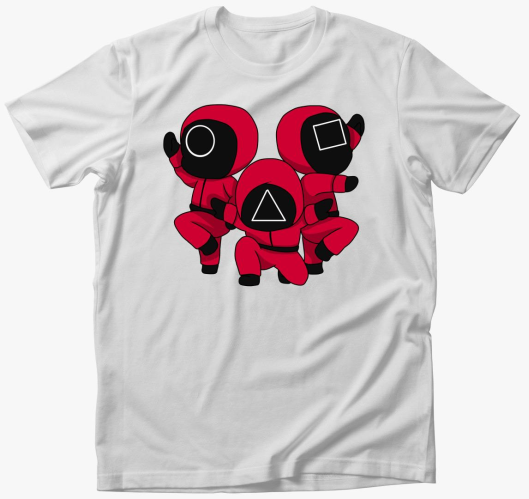 Squid Game - Chibi majica