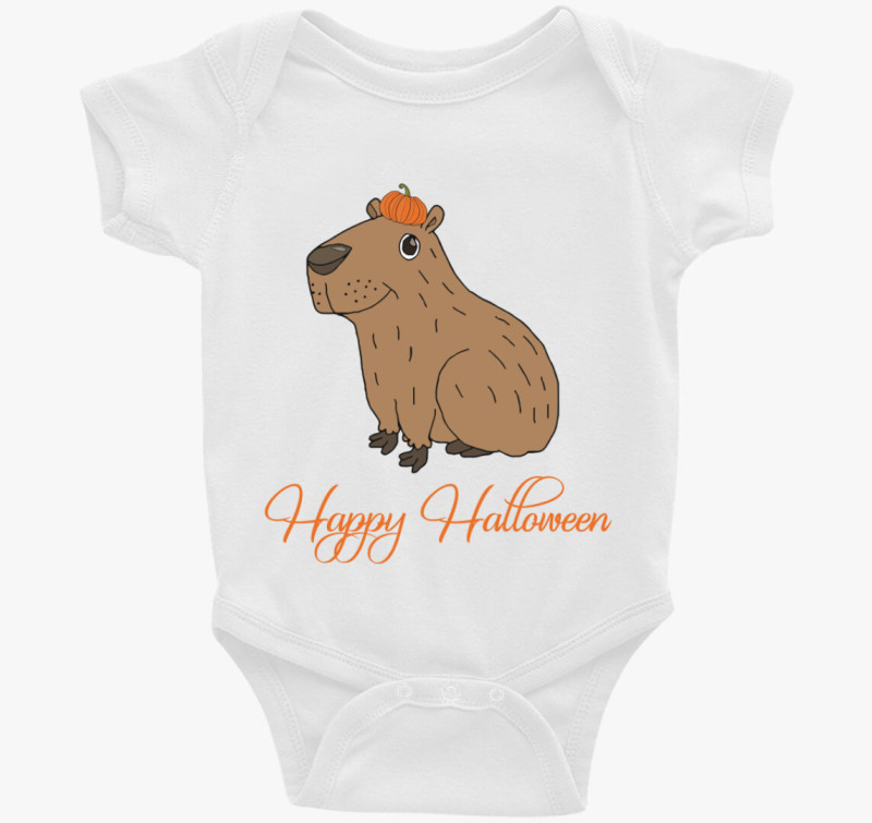 Halloweeni kapibara majica