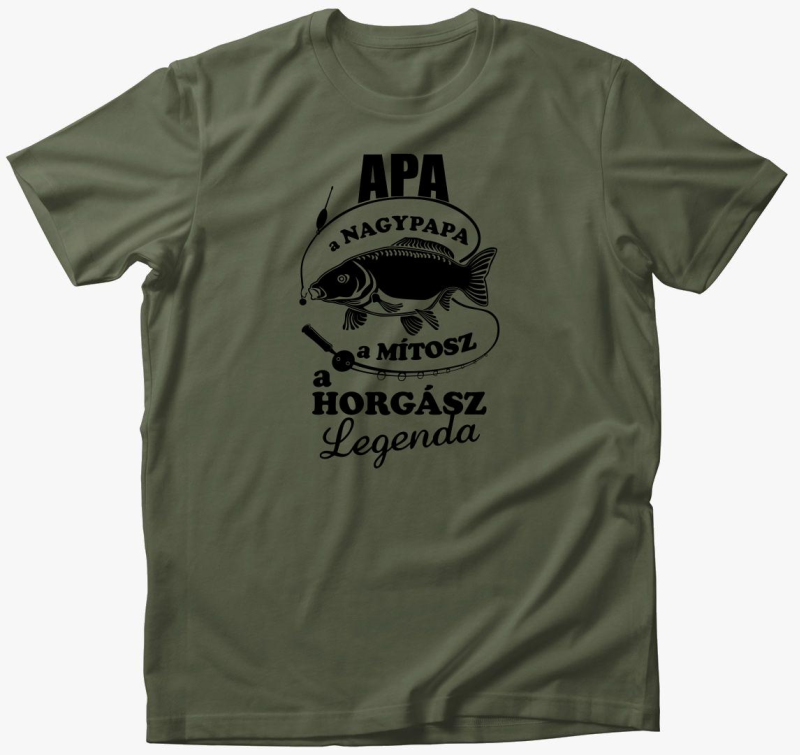 Dedek ribič legenda majica