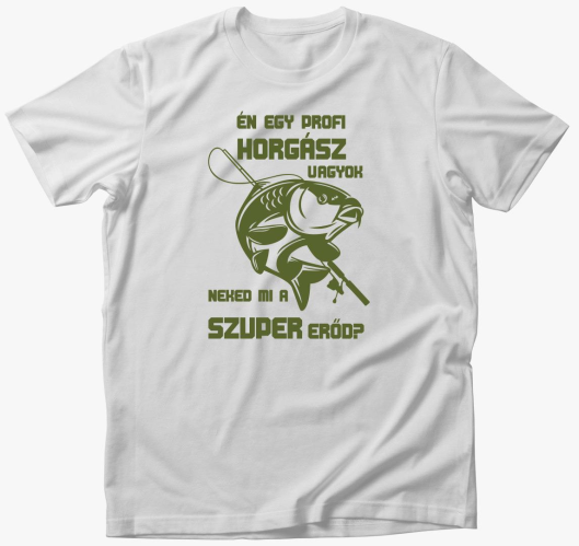 profi ribič sem neked mi majic...