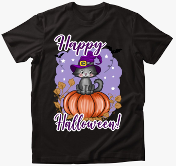 Halloween cica gyerek majica