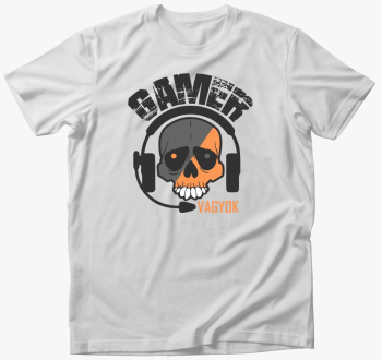 Gamer sem koponya majica