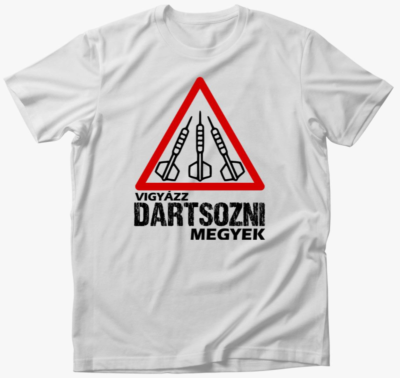 dartsozni megyek majica