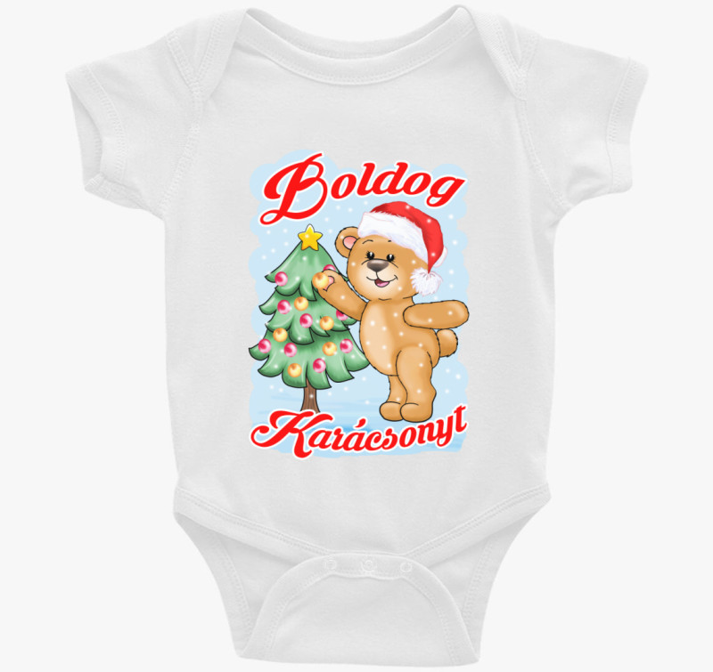 Boldog maci gyerek majica