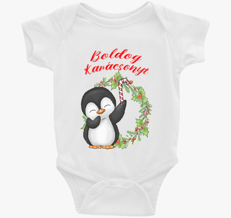 Boldog pingvin gyerek majica