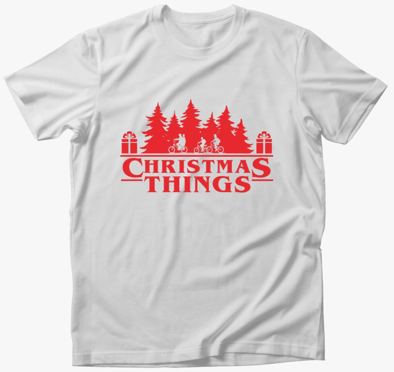 Christmas things Stranger Things majica