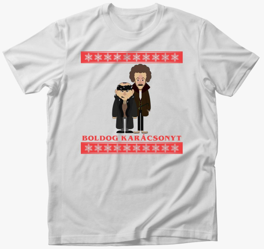 Reszkessetek boldog majica