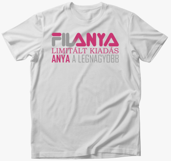 Mama fila feliratos majica