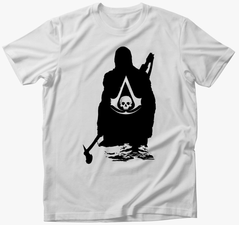 Assassins Creed sziluett majica