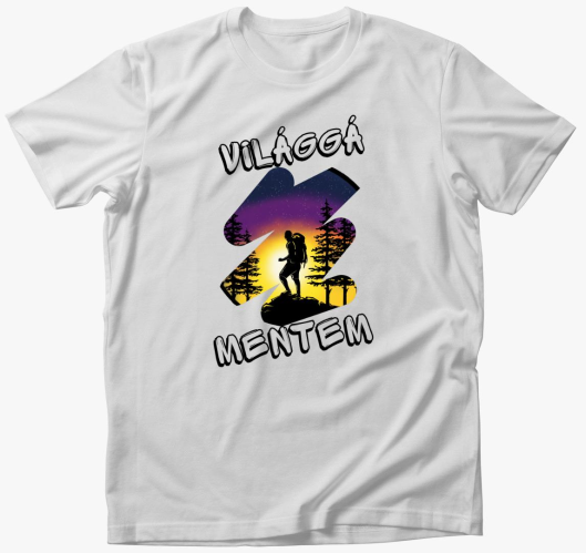 mentem, gyalog - majica