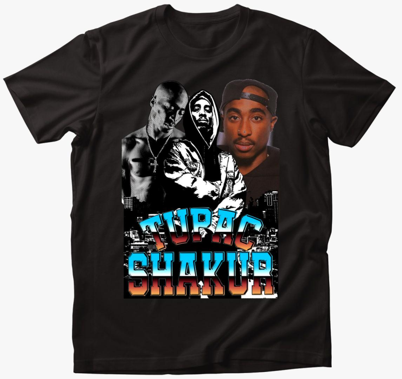 Tupac rapper majica