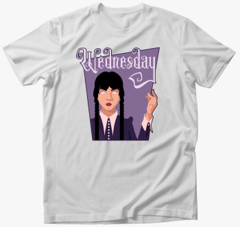 Wednesday Addams karakter majica