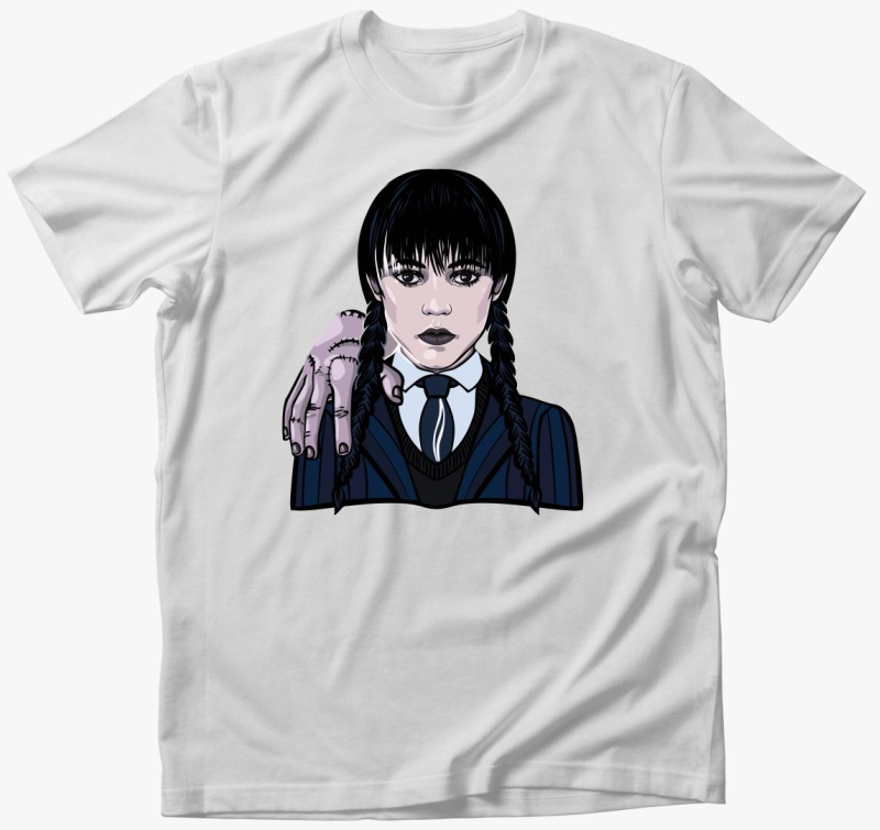 Wednesday in karakter majica