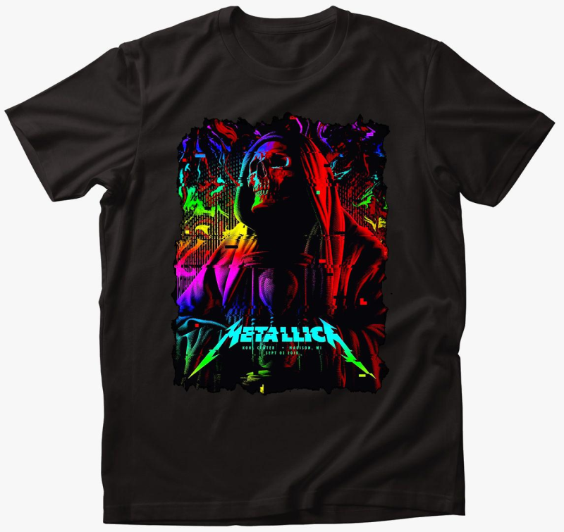 Metallica koncert plakat majica