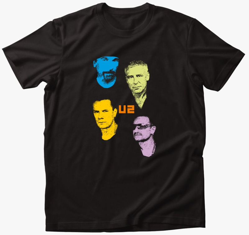 U2 bandatagok majica
