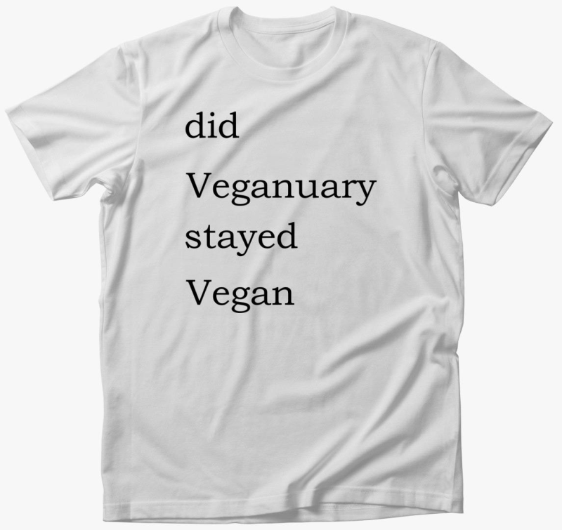 Did Veganuary majica