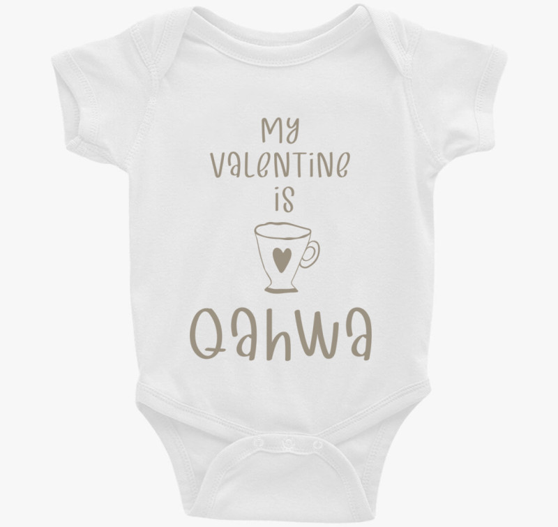 My Valentine is Qahwa - majica