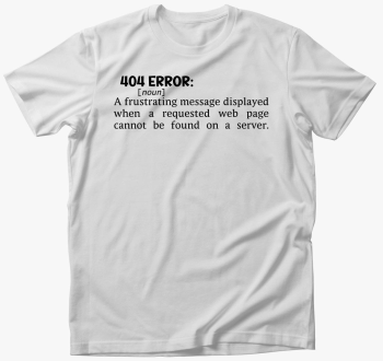 404 Error Dictionary majica