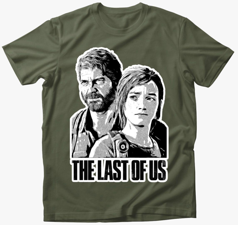 The Last Of Us - Ellie in Joel (gamer) majica